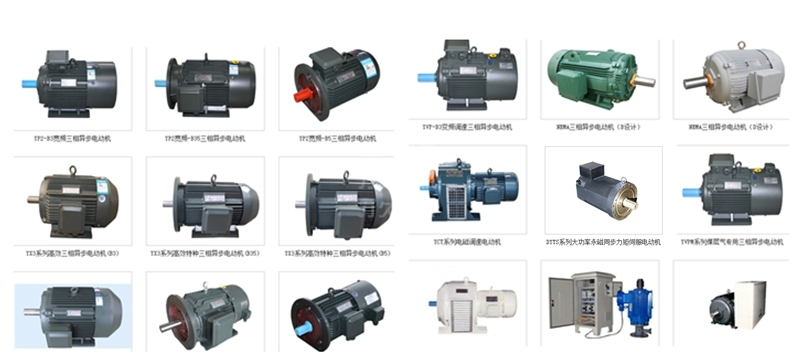 部分高效電機、特種電機產品