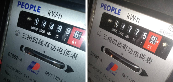 原電機運行時間及電表走數